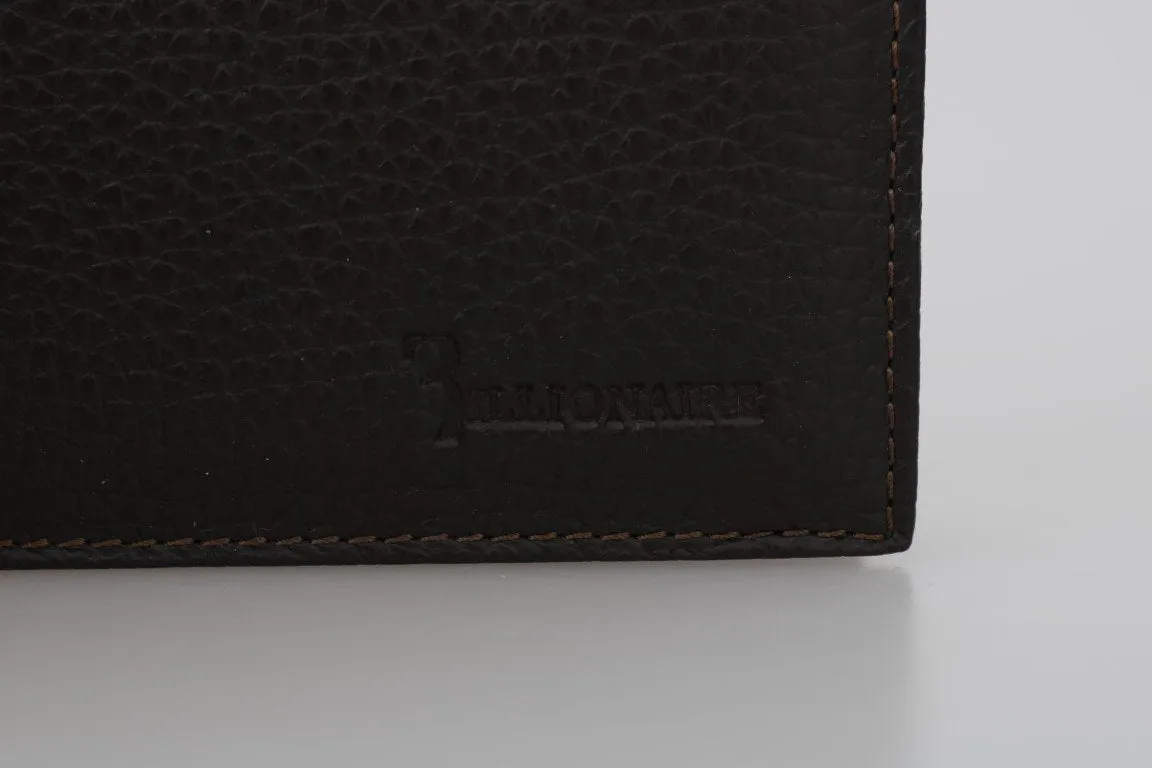 Brown Leather Bifold Wallet