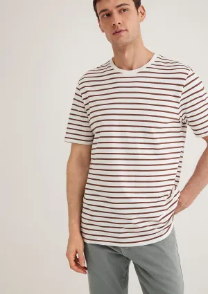 Brown Striped T-Shirt
