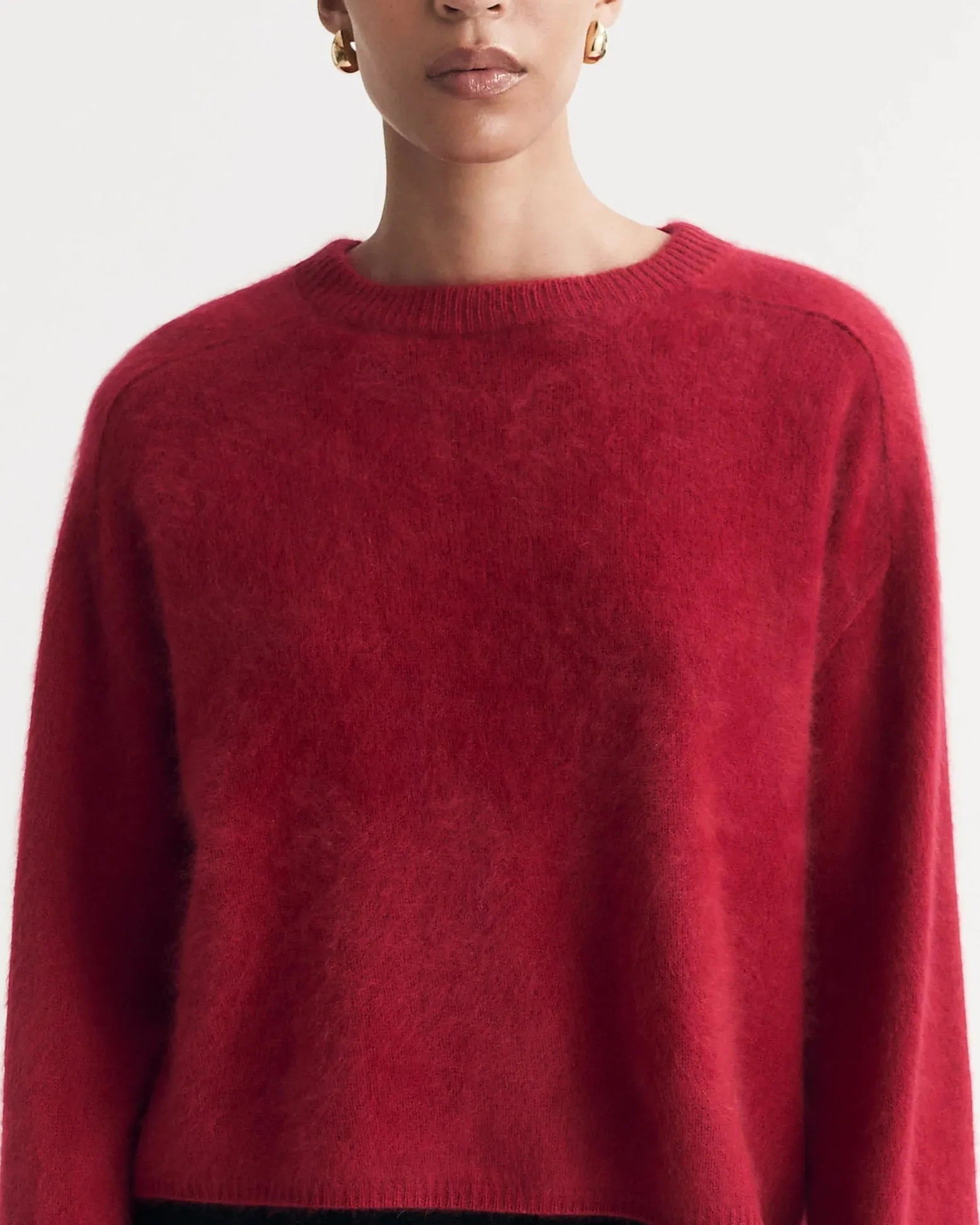Brushed Crewneck
