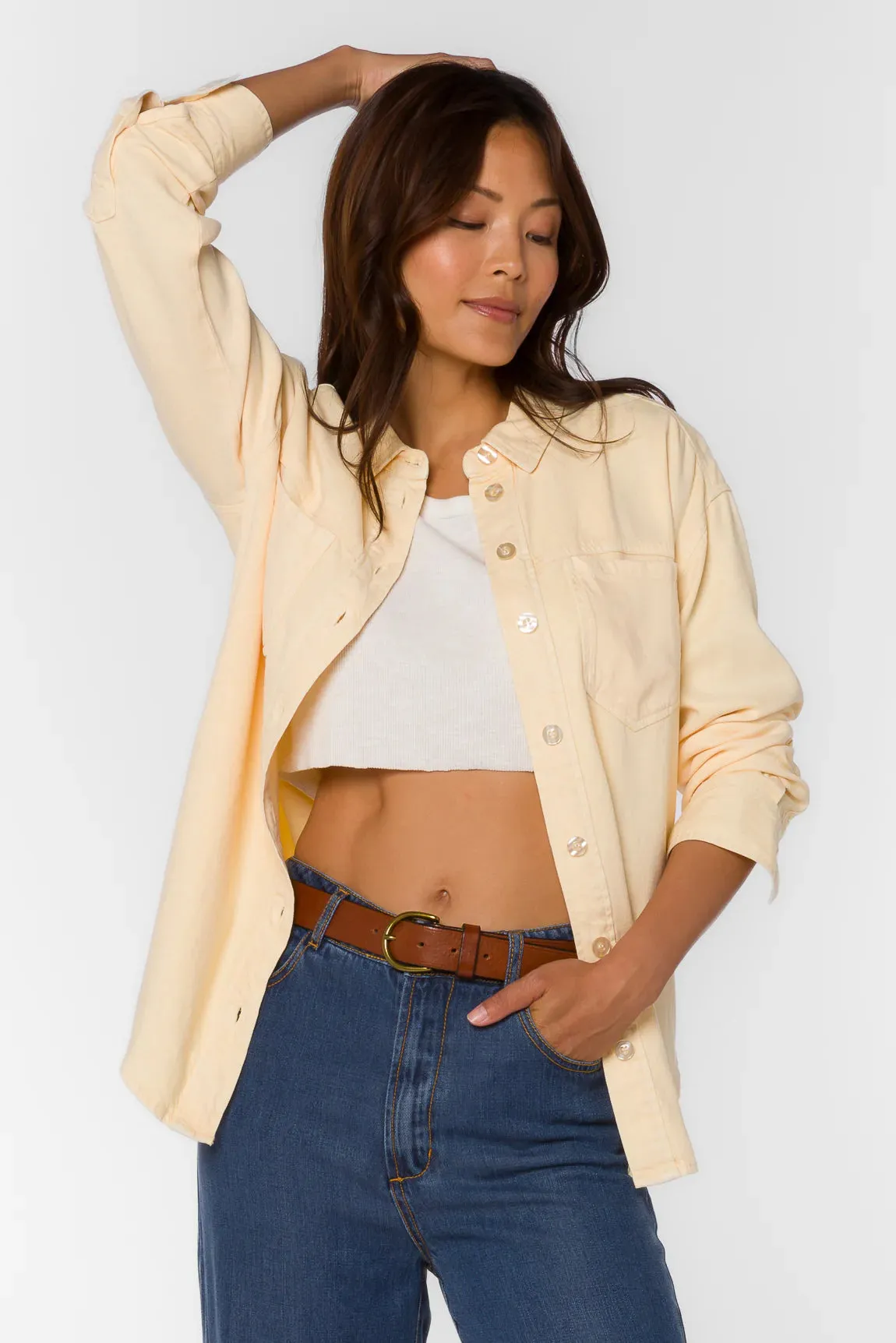 Butter Button Down Shirt