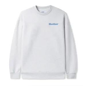 Buttergoods Internationale Embroidered Crewneck 'Ash'