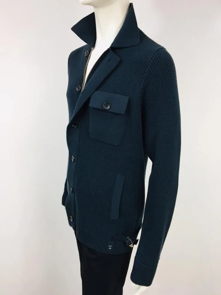 Button & Zip Sweater