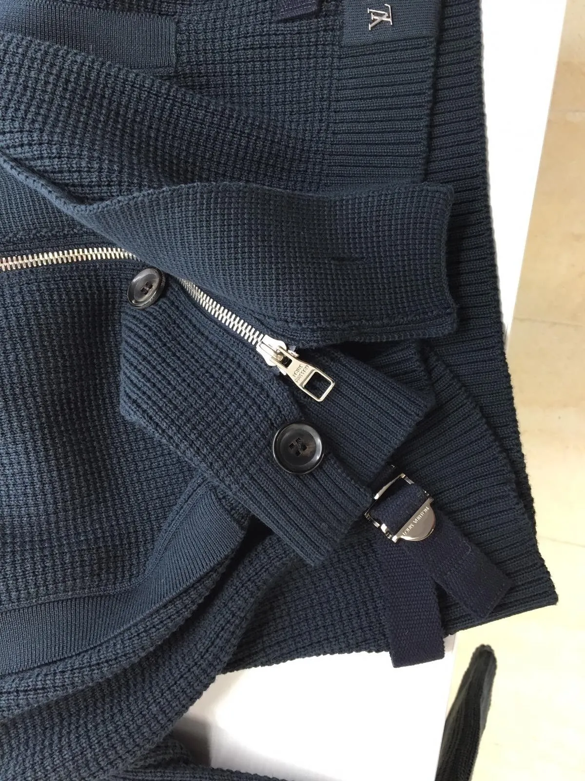 Button & Zip Sweater