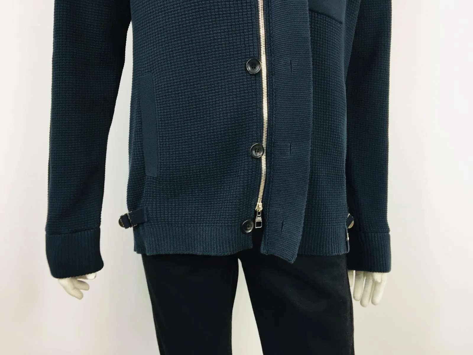 Button & Zip Sweater