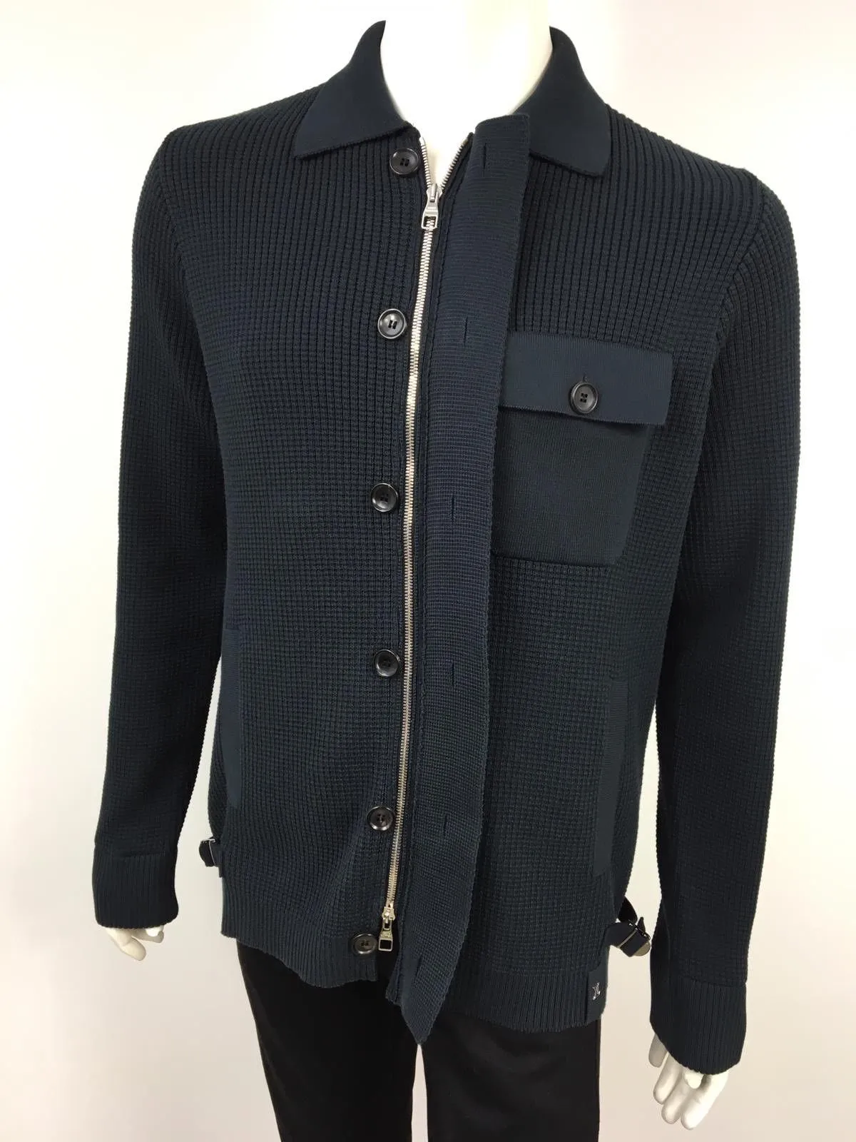 Button & Zip Sweater