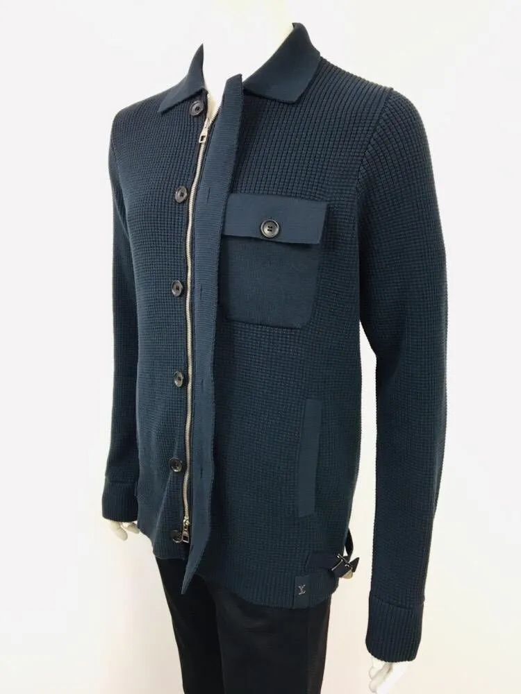 Button & Zip Sweater