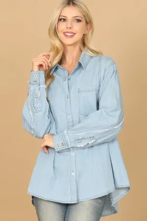 BUTTON DOWN TOP