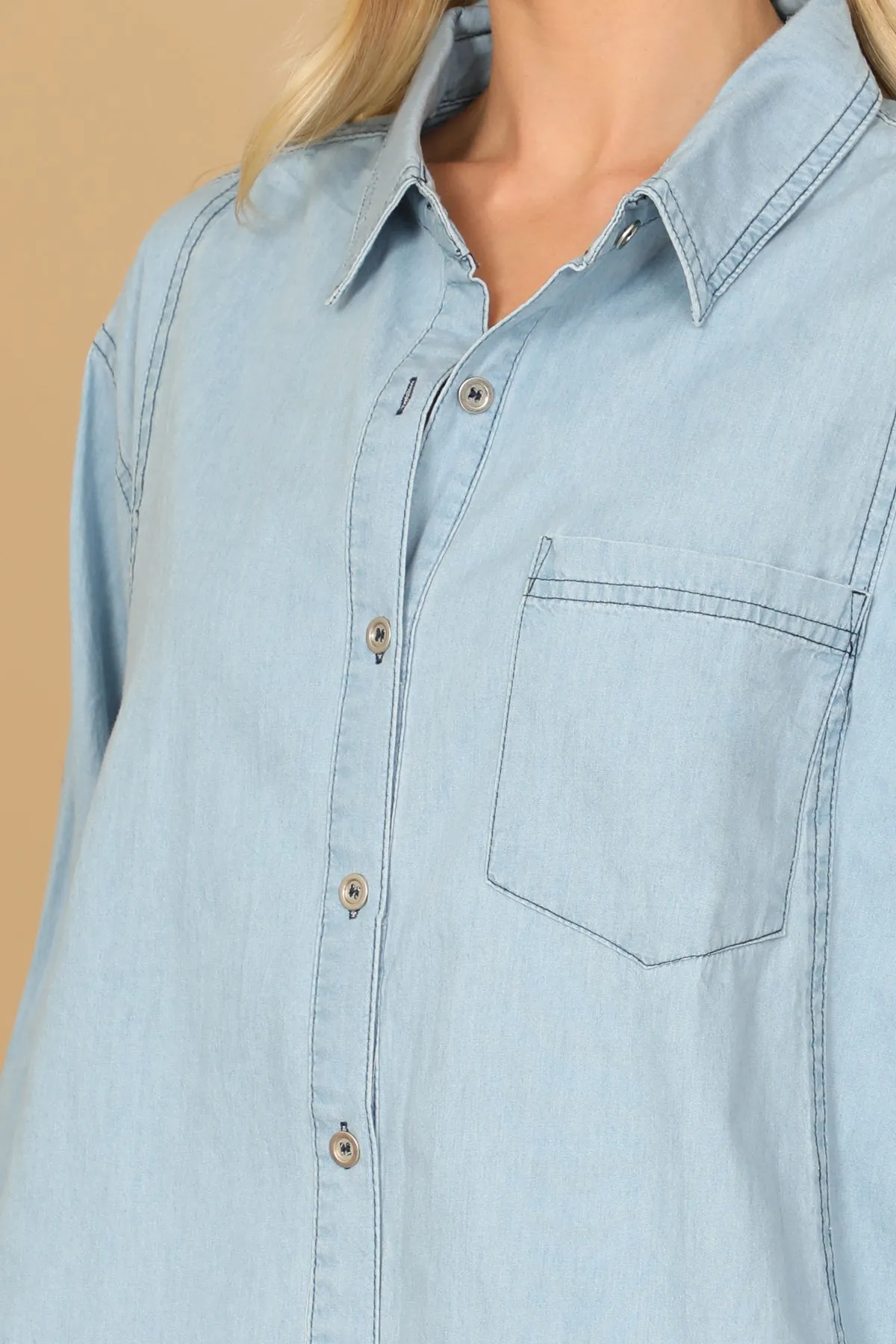 BUTTON DOWN TOP