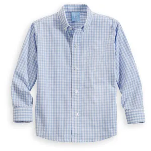Buttondown Shirt -- Blue Soft Check