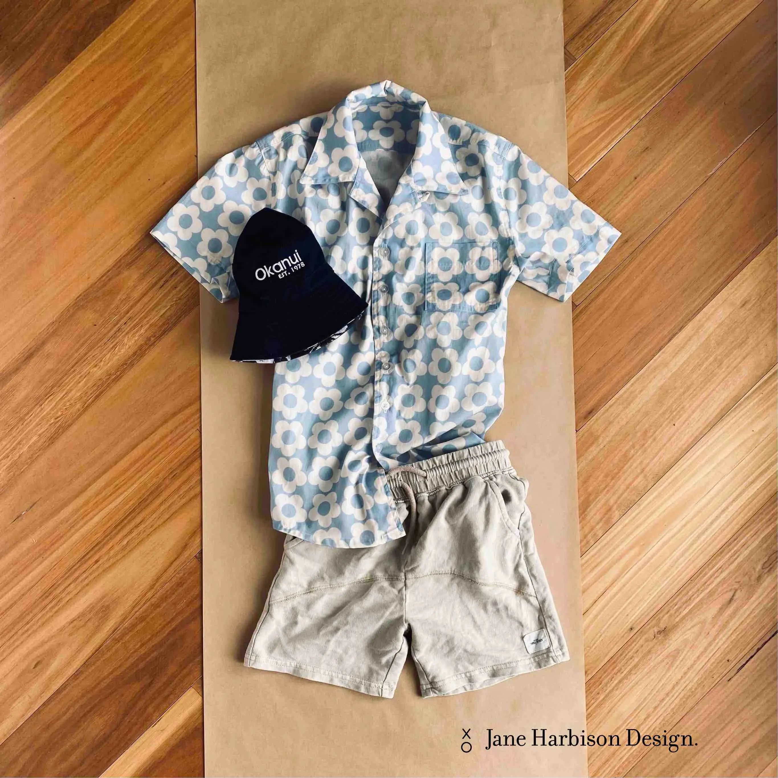 Camp Collar Shirt Pattern   Tutorial - Youth 10-18