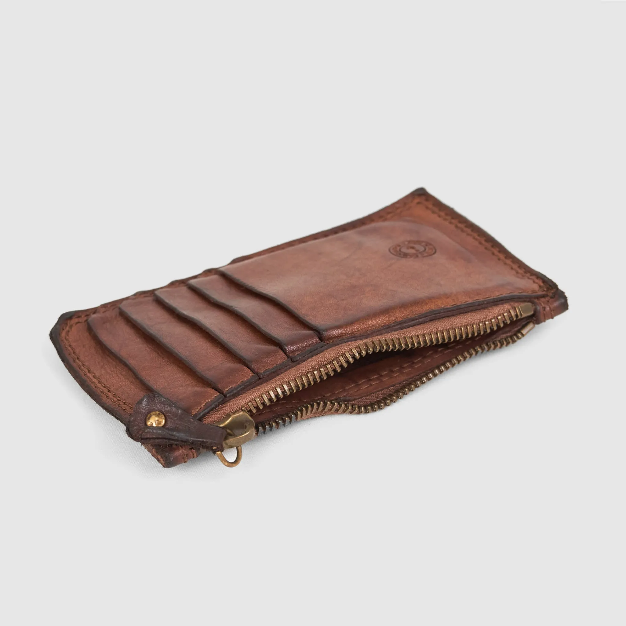 Campomaggi Soft Leather Cardholder With Coinpocket