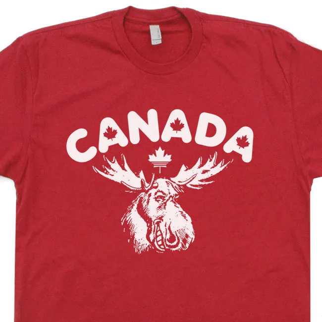 Canada T Shirt Canada Moose T Shirt Vintage Canada Shirt