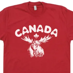 Canada T Shirt Canada Moose T Shirt Vintage Canada Shirt