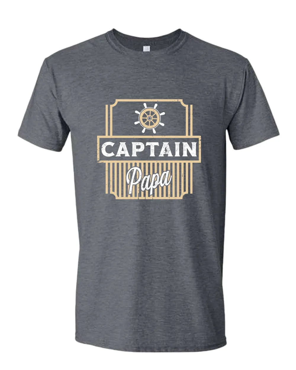 Captain papa t-shirt, motivational t-shirt, inspirational tees, casual tees