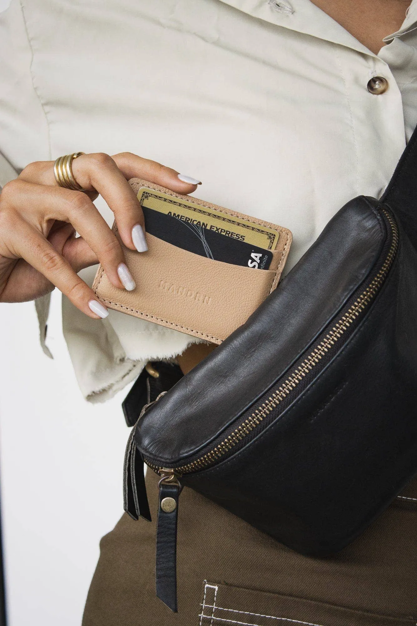 Cardholder Luxe - Sand