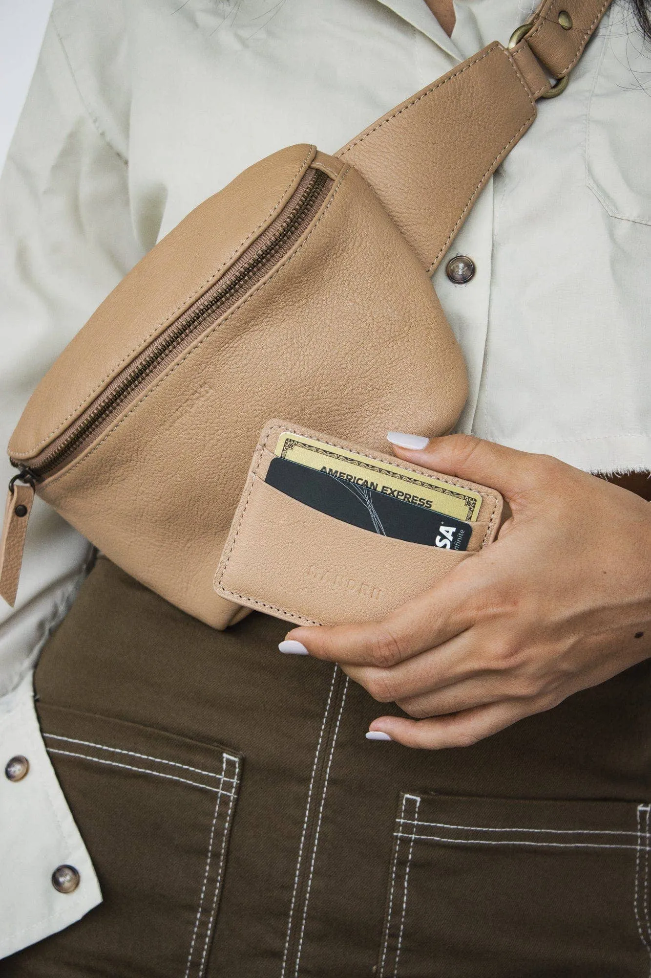 Cardholder Luxe - Sand