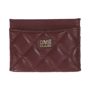 Cavalli Class Women's Burgundy Cardholder