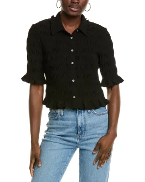 CeCe Button-Up Top