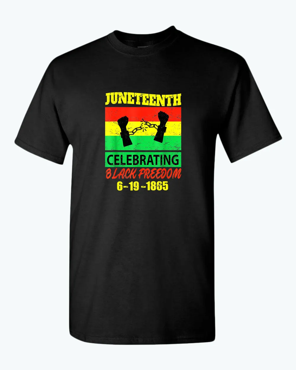 Celebrating black freedom t-shirt