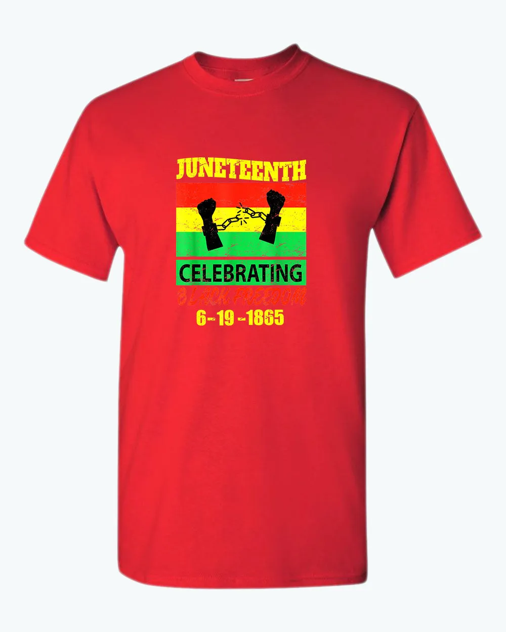 Celebrating black freedom t-shirt
