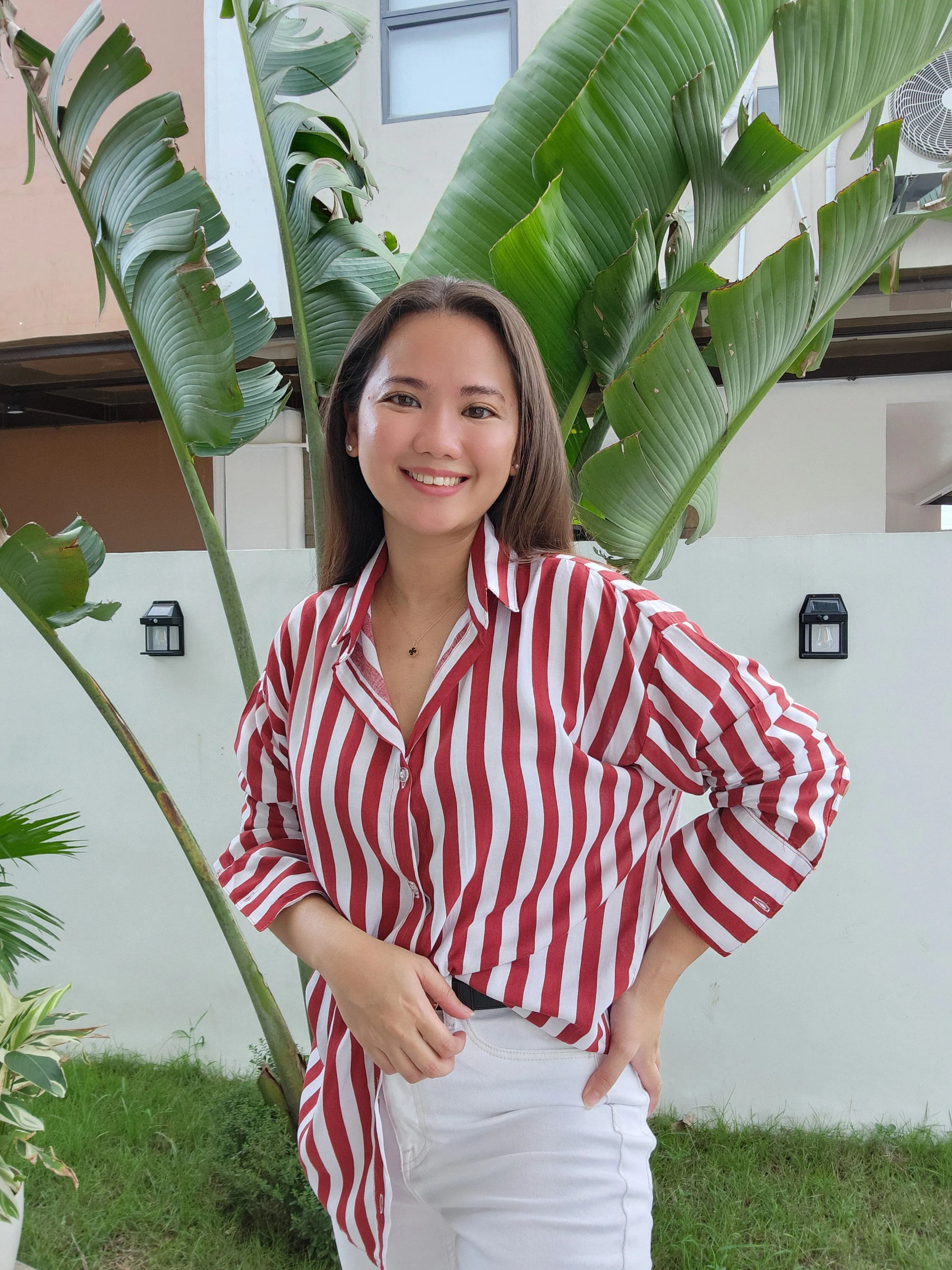 Challis Striped Button Down
