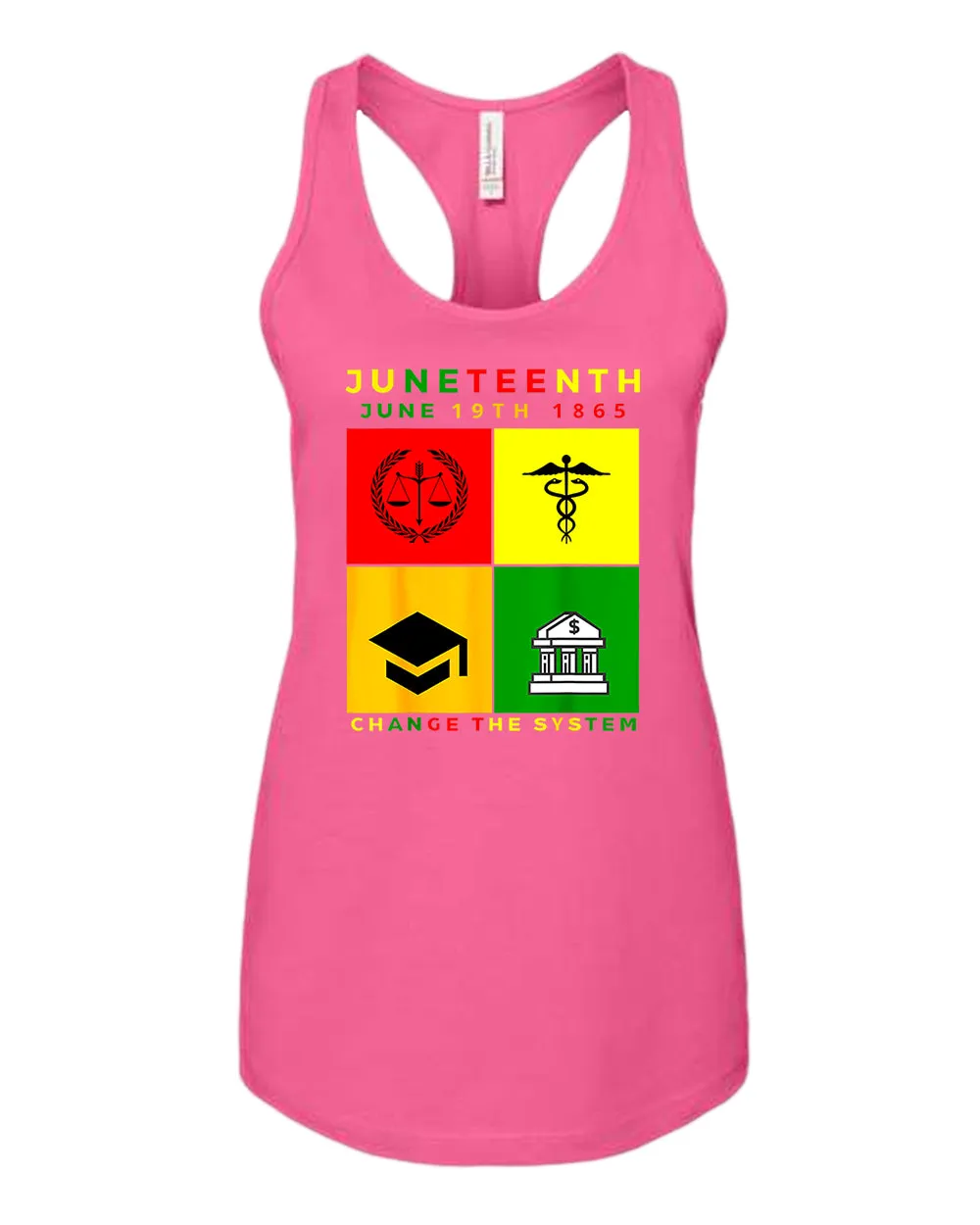Change the system juneteenth tank top