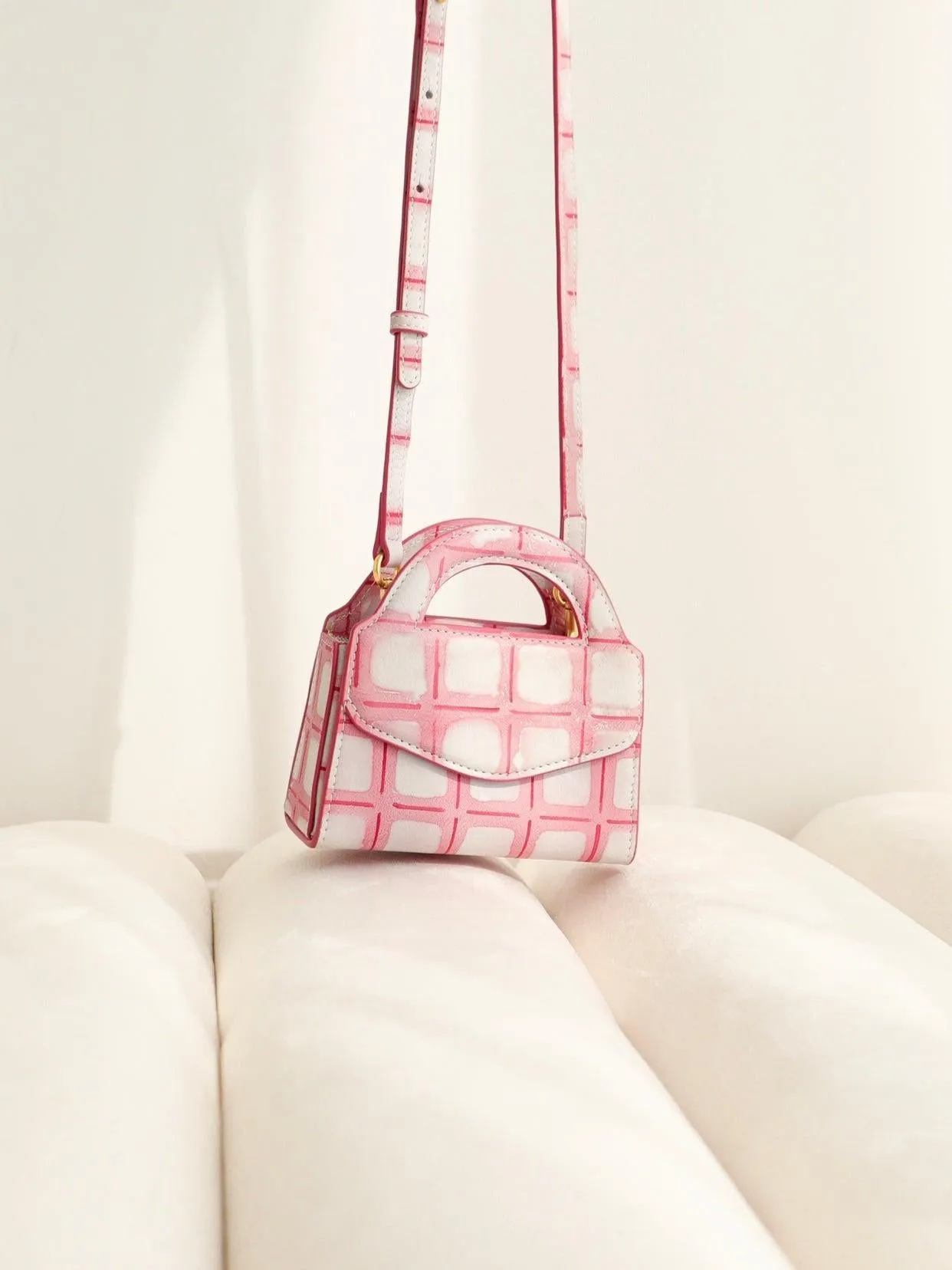 Chess Game Mini Leather Bag