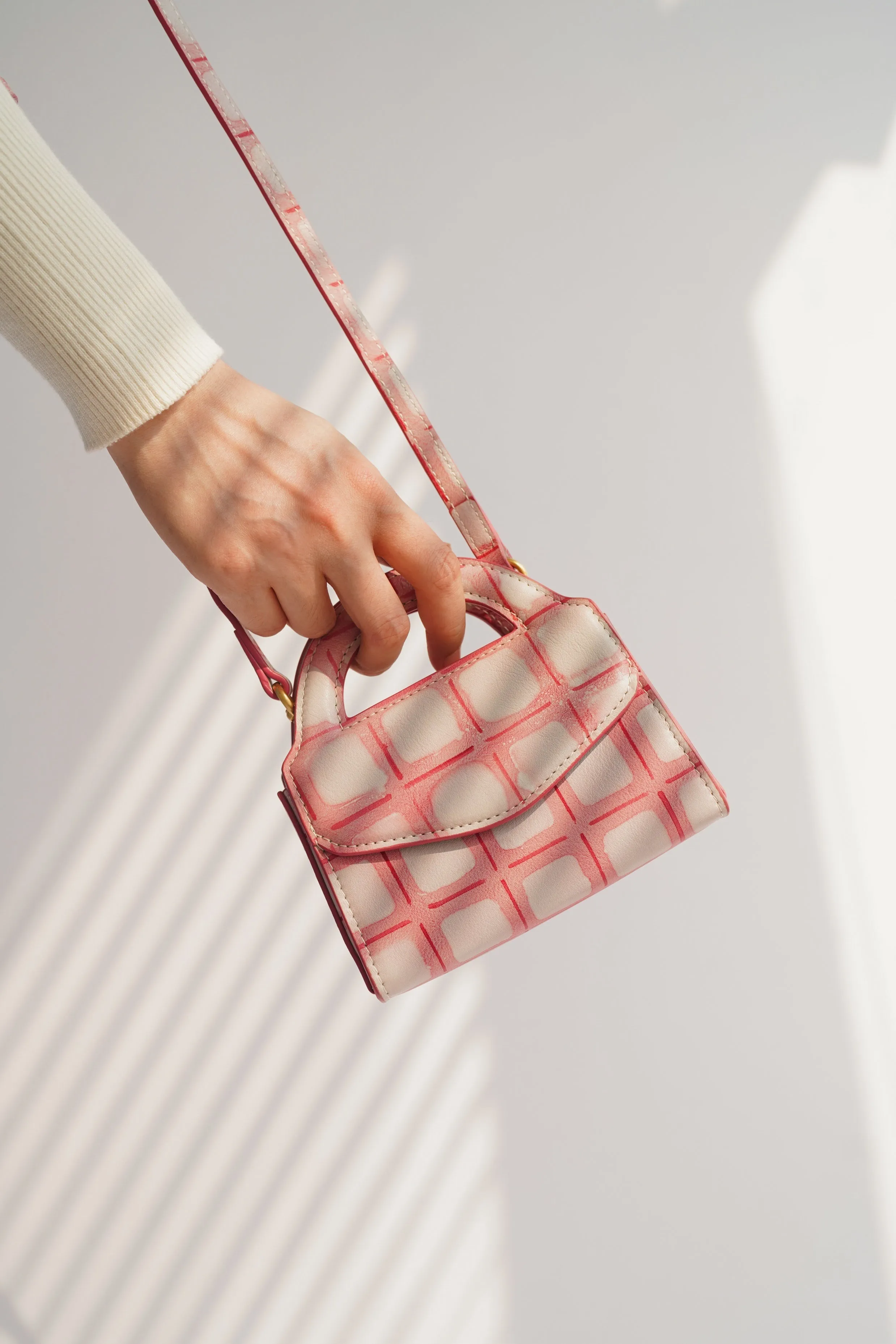 Chess Game Mini Leather Bag