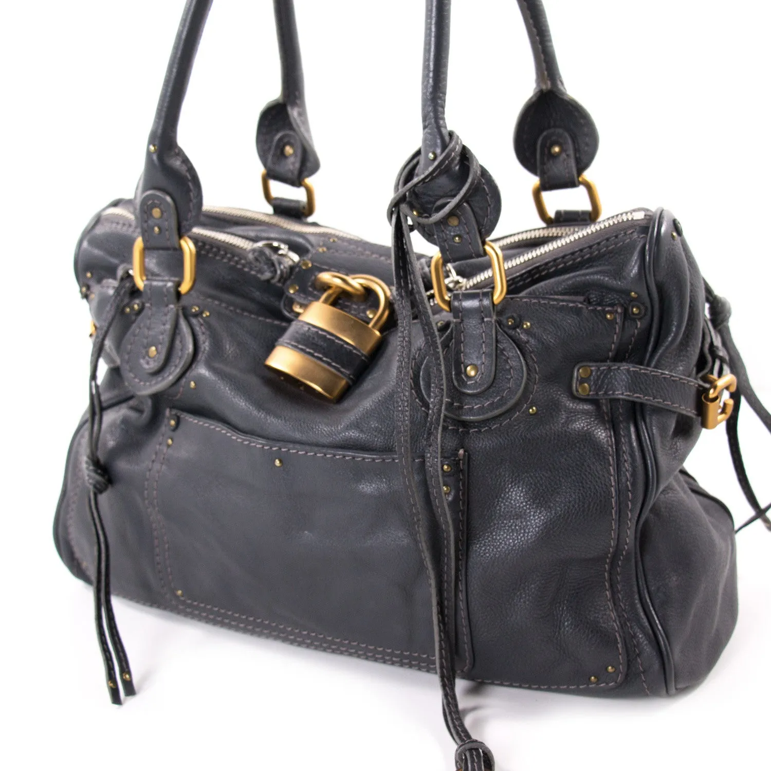 Chloe Leather Paddington Bag