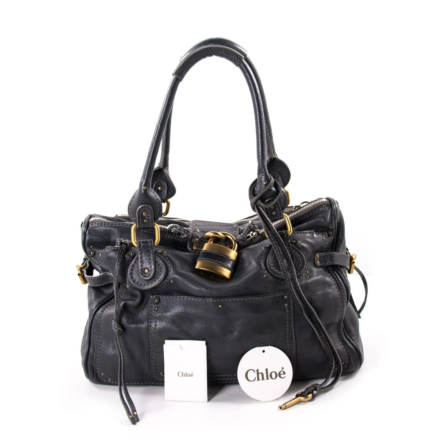 Chloe Leather Paddington Bag
