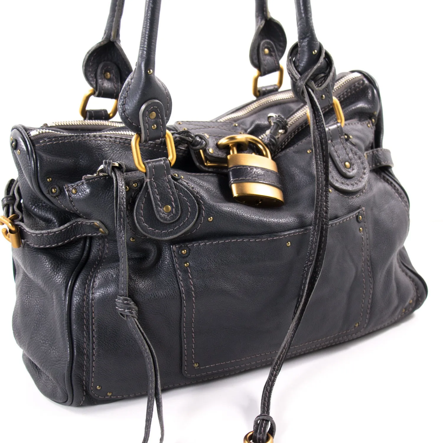 Chloe Leather Paddington Bag