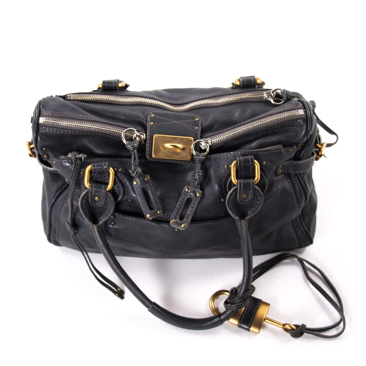 Chloe Leather Paddington Bag