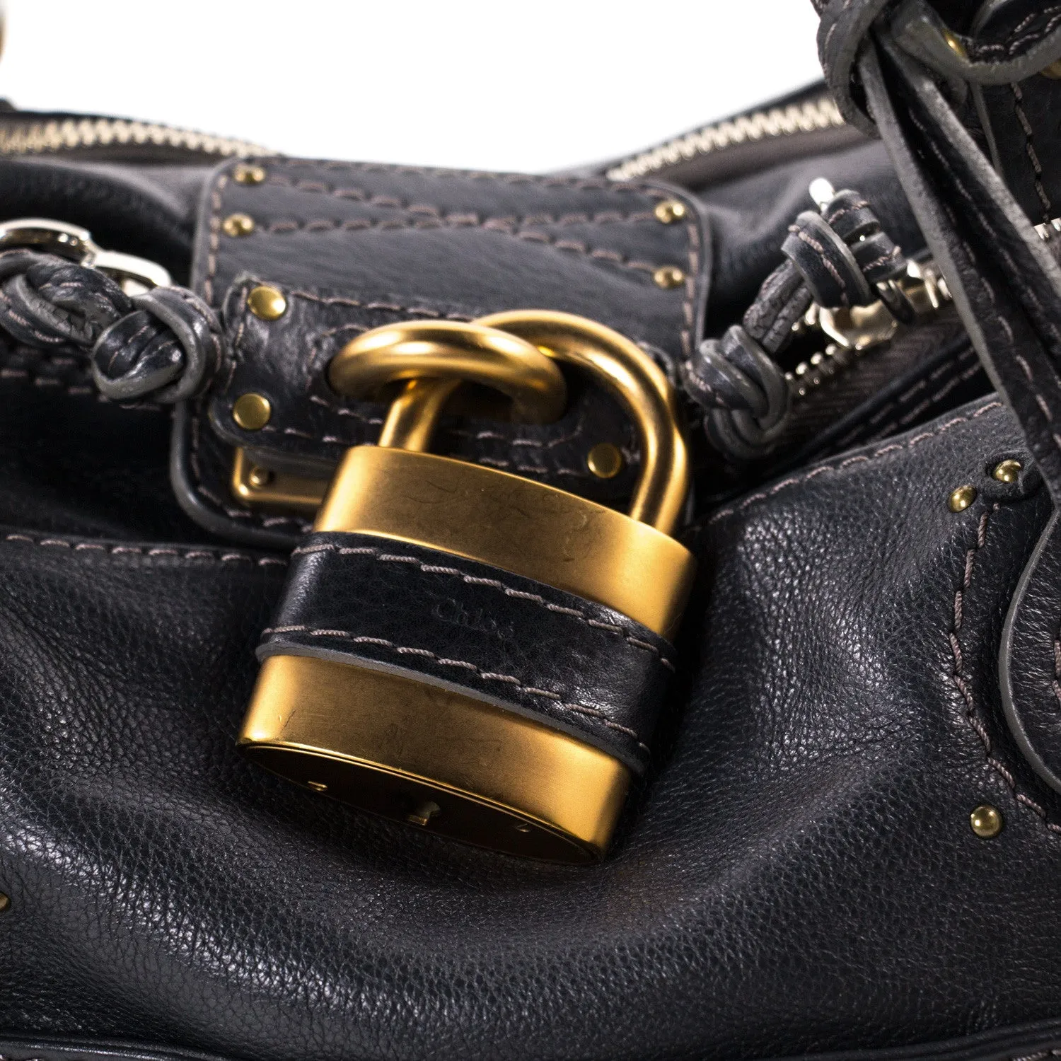 Chloe Leather Paddington Bag