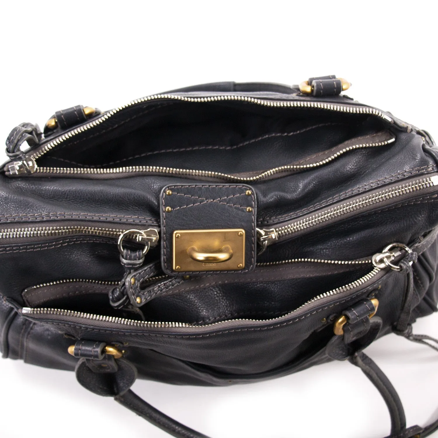 Chloe Leather Paddington Bag