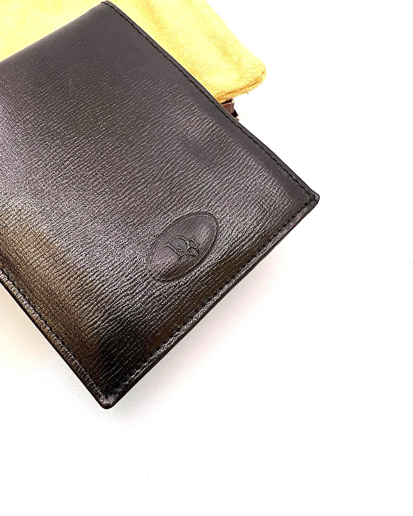 CHRISTIAN DIOR CALFSKIN LEATHER BI-FOLD WALLET