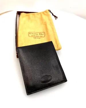 CHRISTIAN DIOR CALFSKIN LEATHER BI-FOLD WALLET
