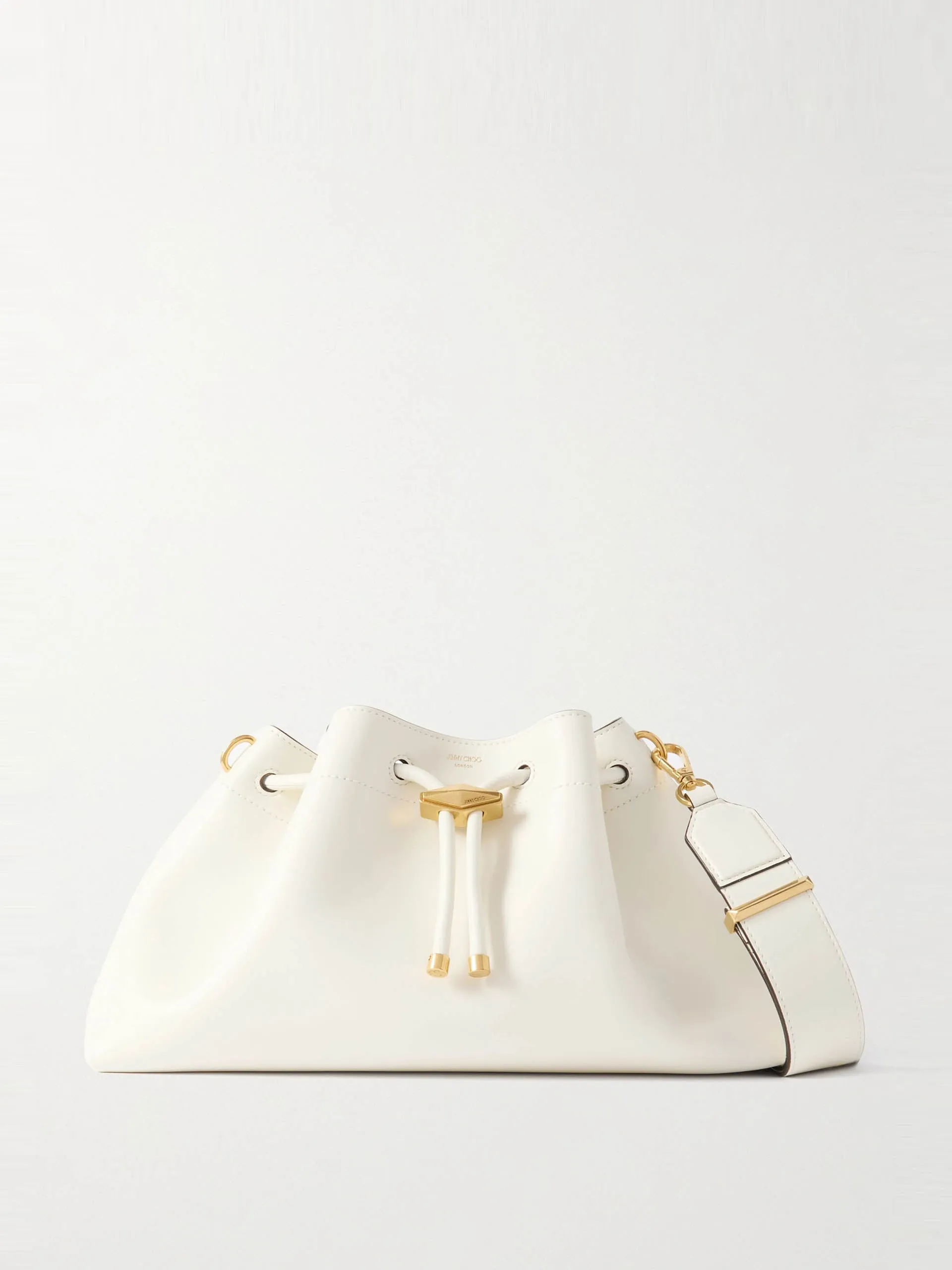 Cinch leather shoulder bag