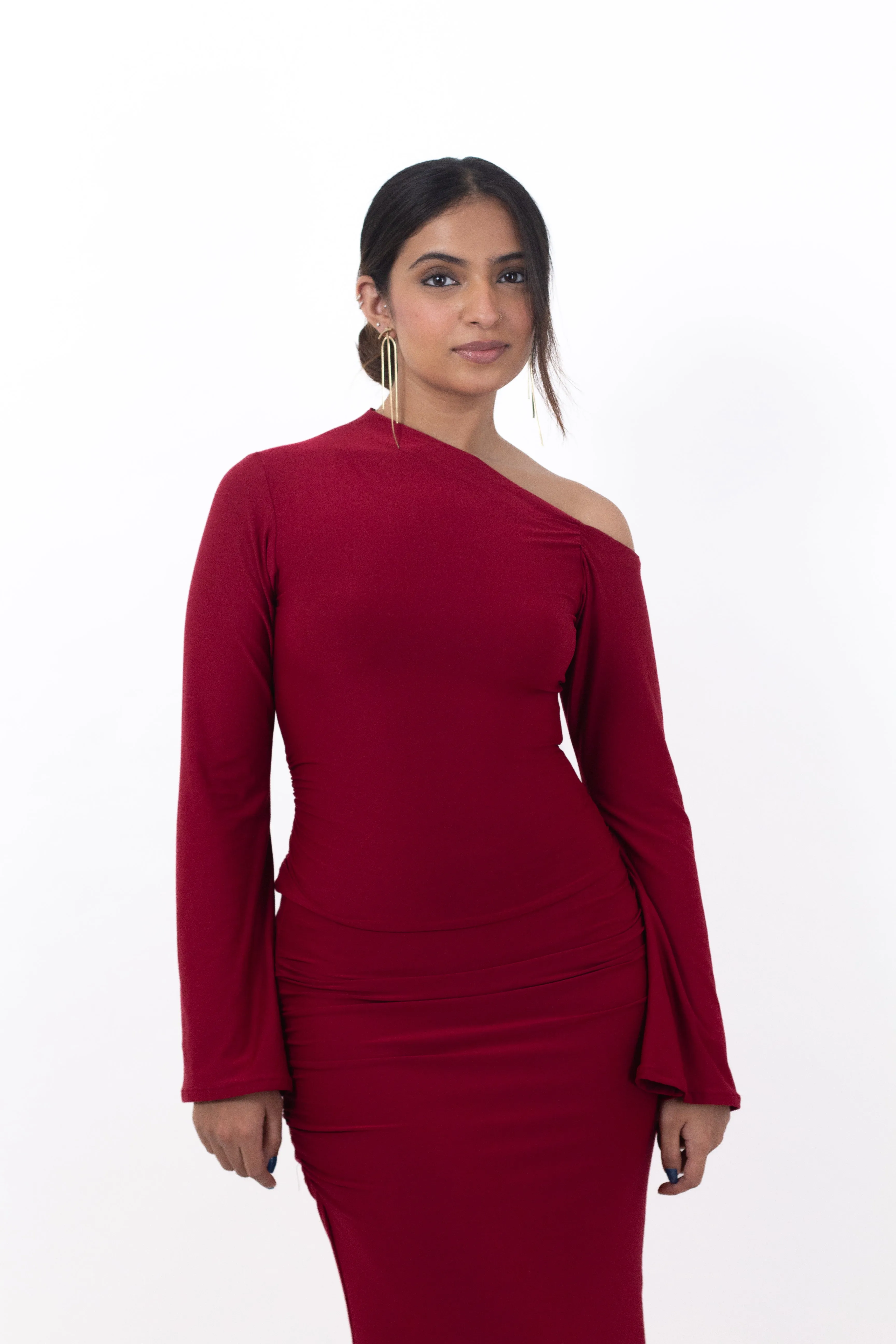 Citrus Bell Sleeves Top