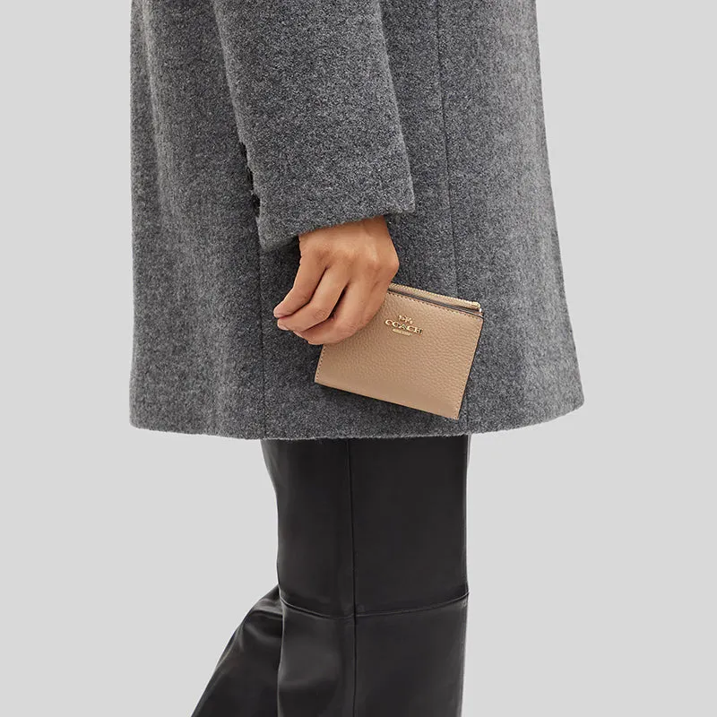 Coach Bifold Wallet Taupe RS-CM315