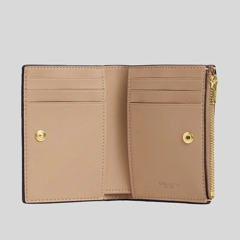 Coach Bifold Wallet Taupe RS-CM315