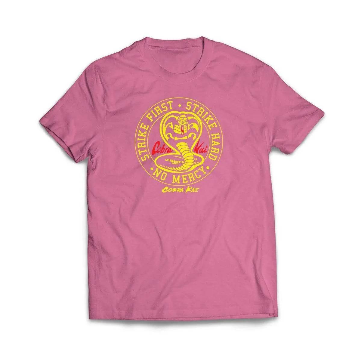 Cobra Kai Strike First Strike Hard T-Shirt