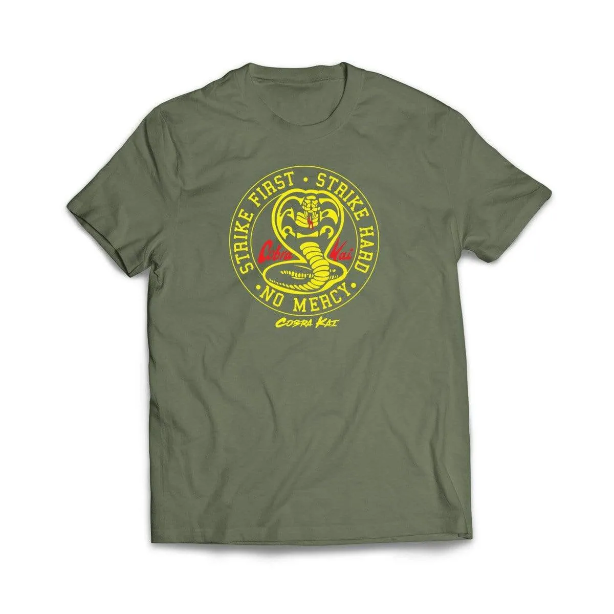 Cobra Kai Strike First Strike Hard T-Shirt