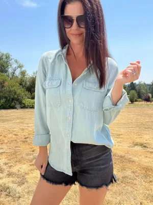 Collie Denim Button Down
