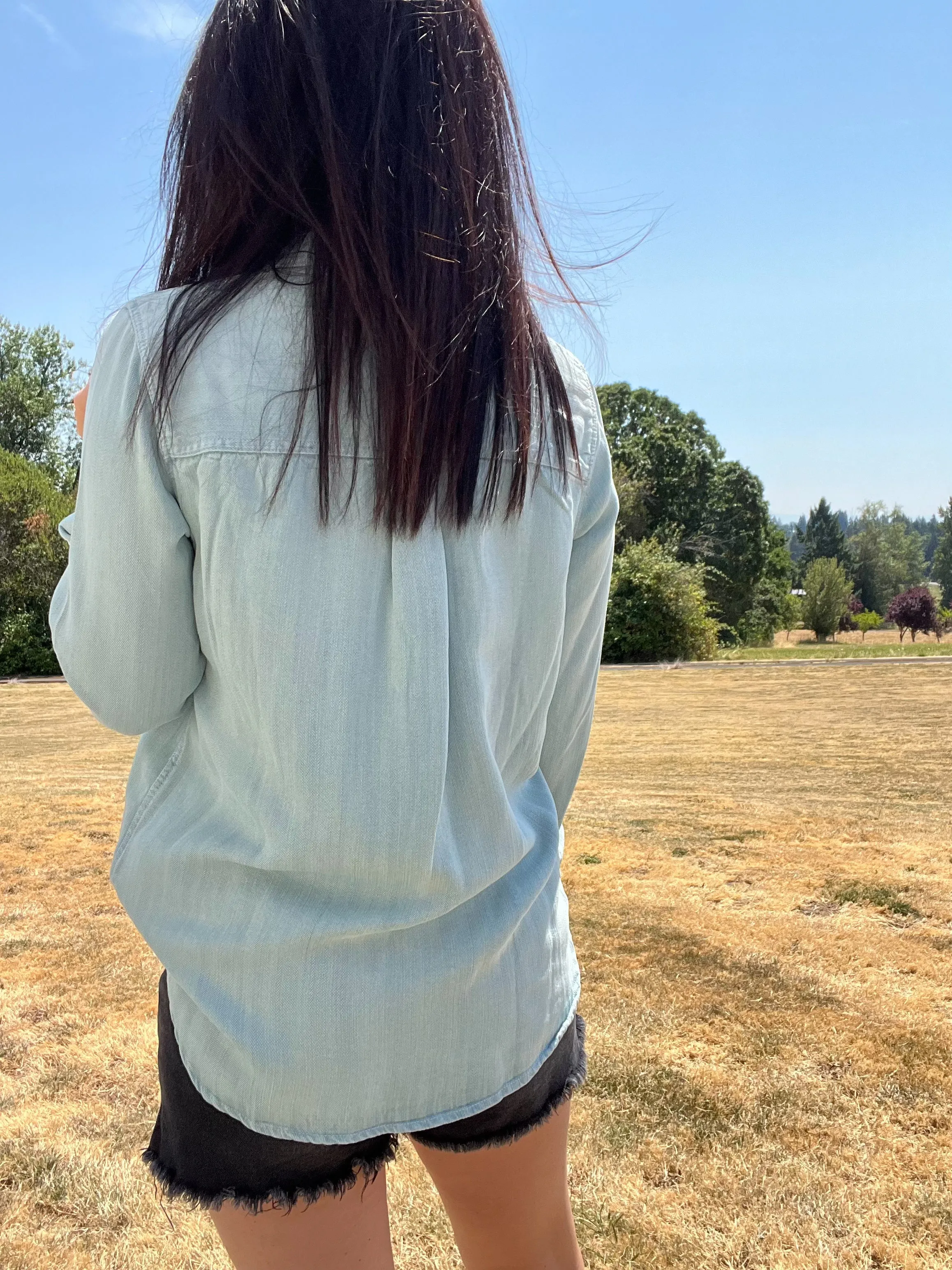 Collie Denim Button Down