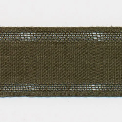 Cotton Gauze Ribbon #136 Rifle Green