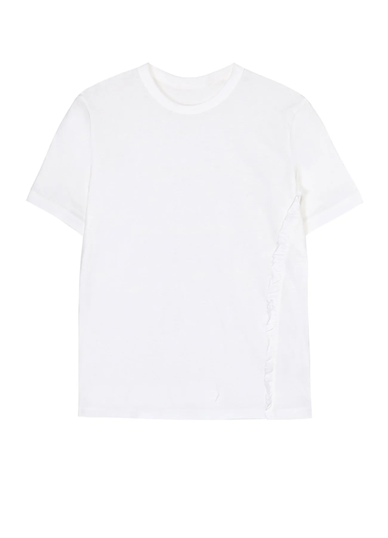 COTTON JERSEY FRILL T-SHIRTS