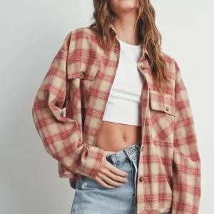 CREW PLAID JACKET