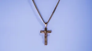 Crucifix Pendant Yellow Gold