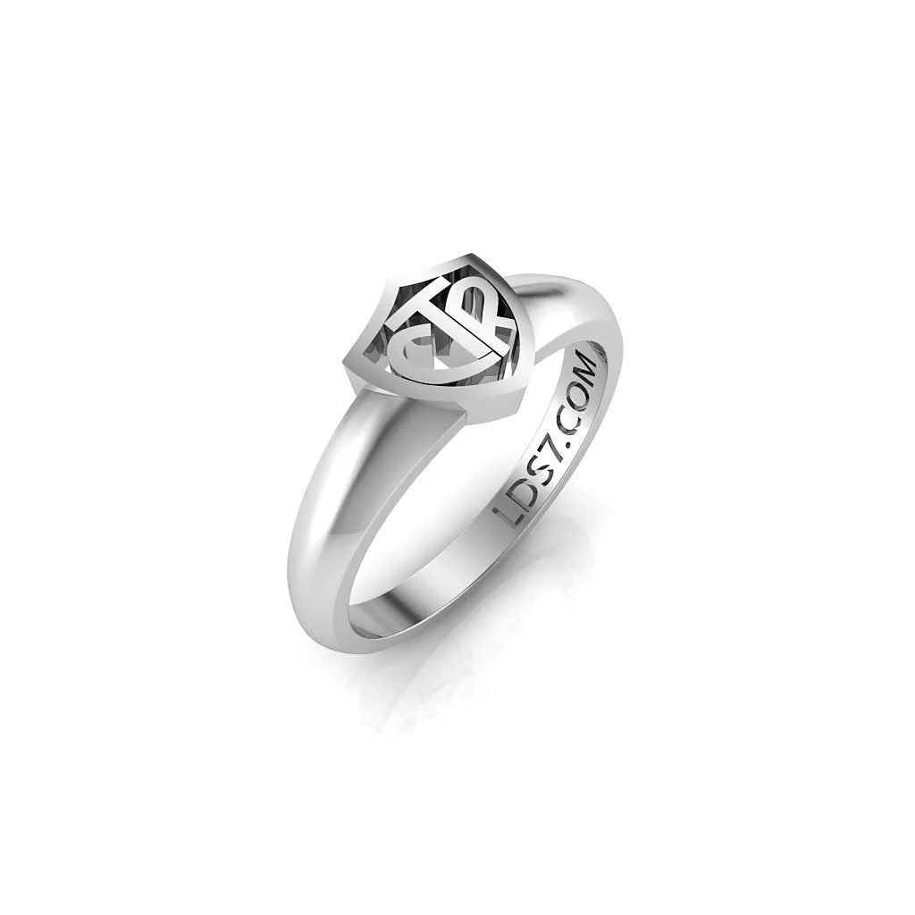 CTR Small Classic Open Shield, 14K #353