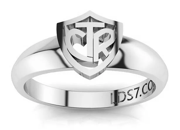 CTR Small Classic Open Shield, Silver #353